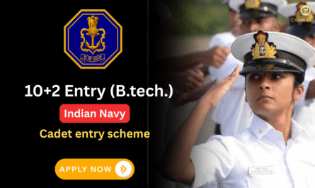 Indian Navy B.Tech Cadet Entry Jan 2026