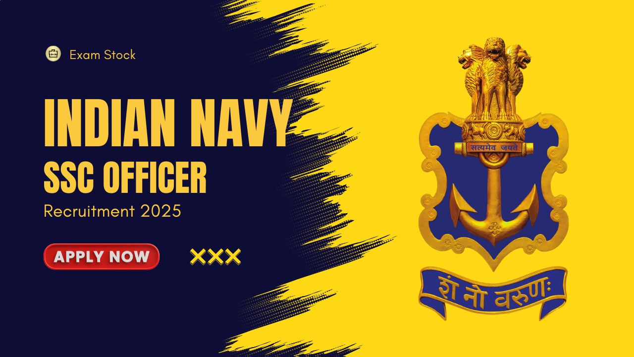 Indian Navy SSC Officer Recruitment 2025