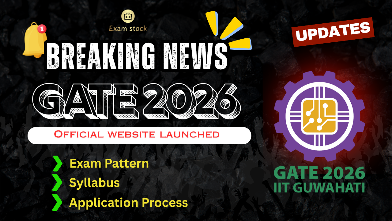 GATE 2026 Exam Schedule Out