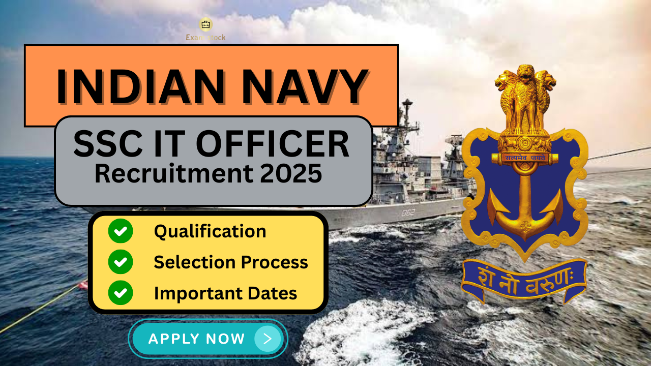 Indian Navy SSC IT Recruitment 2025