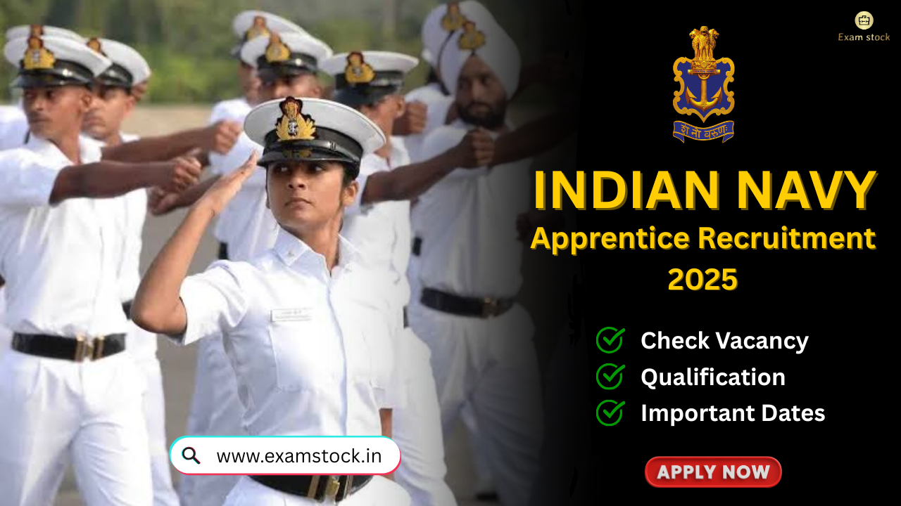 Indian Navy Technician Apprentice Recruitment 2025 – Apply for 50 Vacancies
