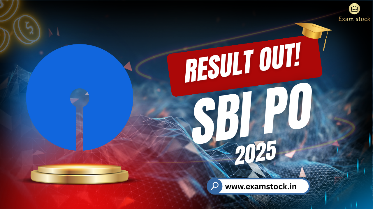 SBI PO Prelims Result 2025