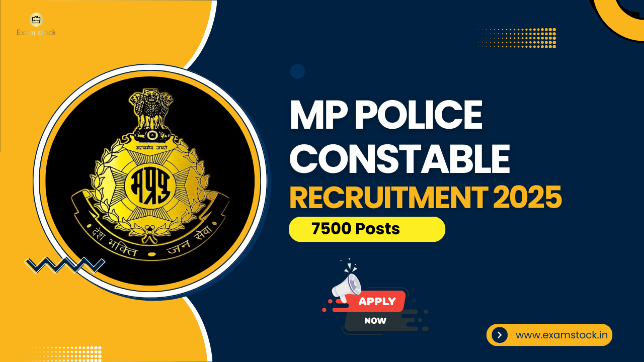 MPESB Police Constable Recruitment 2025 