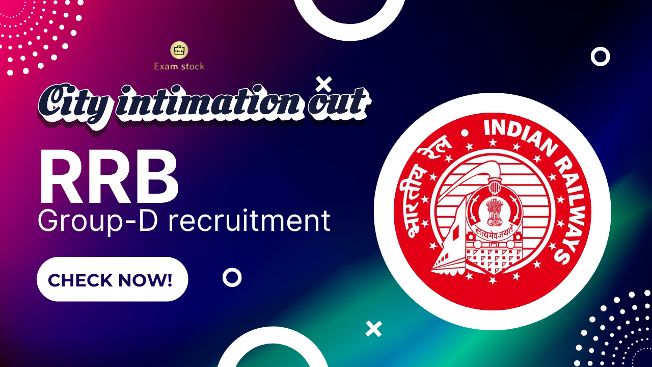 RRB Group D Admit Card 2025