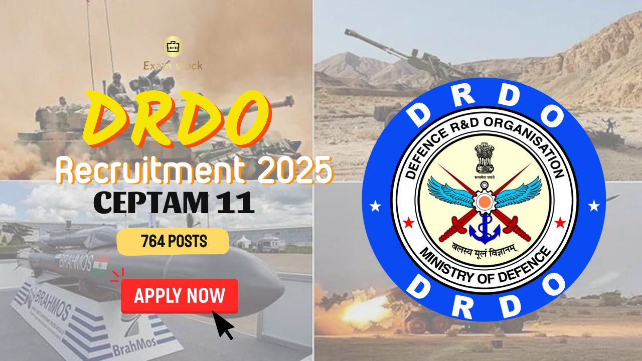 DRDO CEPTAM-11 Recruitment 2025