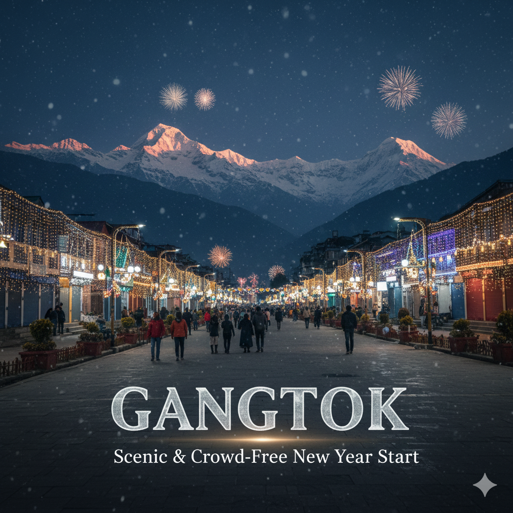 Gangtok – Scenic & Crowd-Free New Year