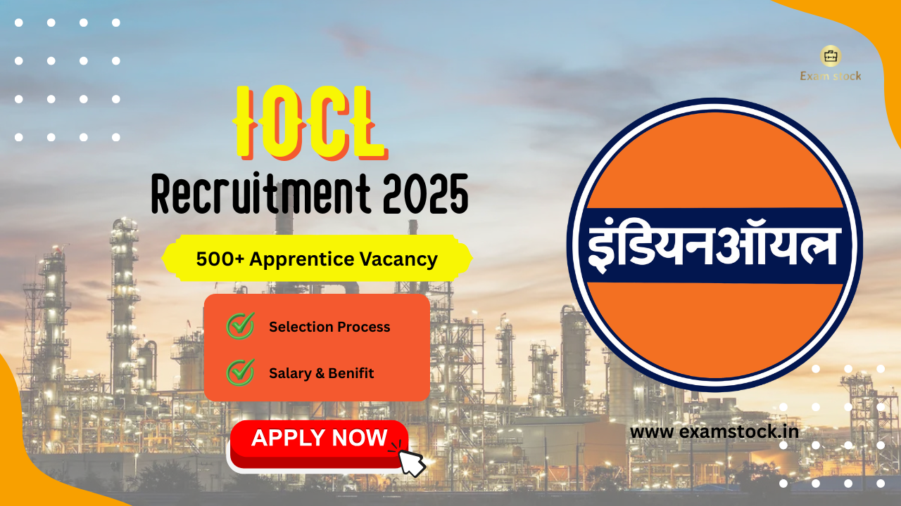 IOCL Apprenticeship Recruitment 2026: Apply Online for 501 Posts