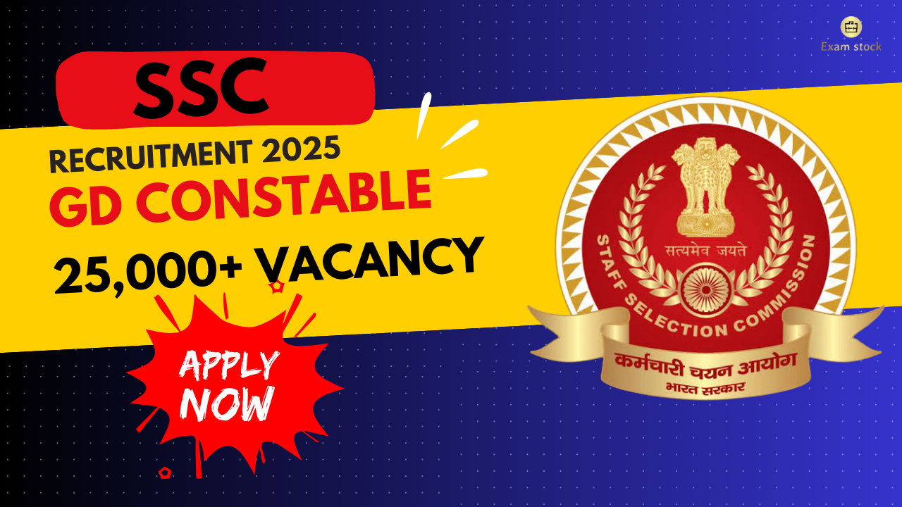 SSC GD Constable Notification 2025