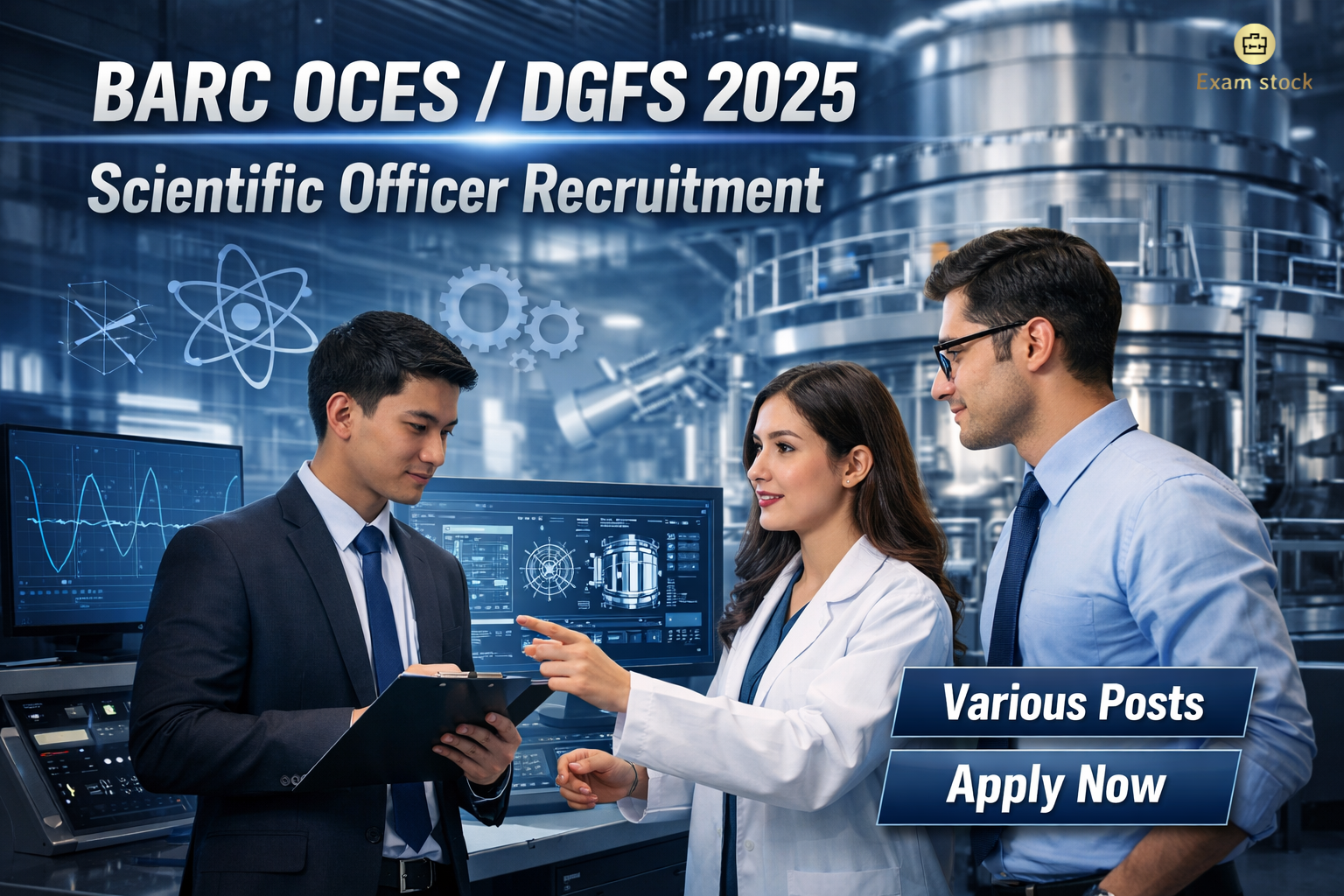 BARC OCES / DGFS Exam 2025