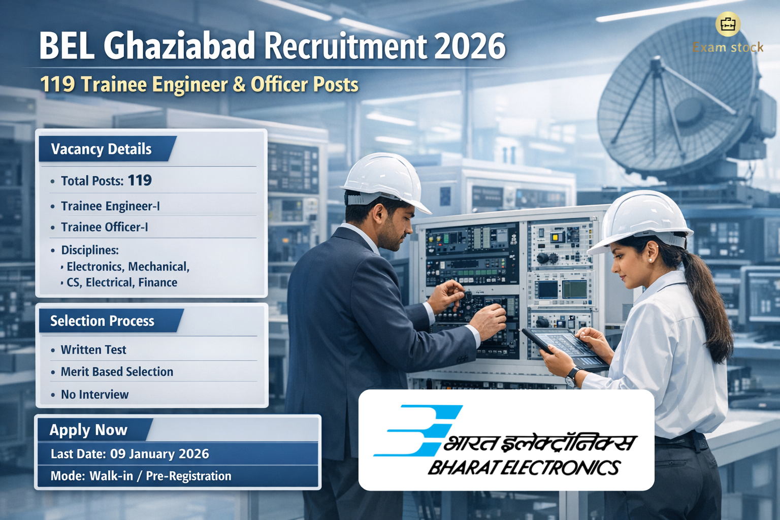 BEL Ghaziabad Recruitment 2026