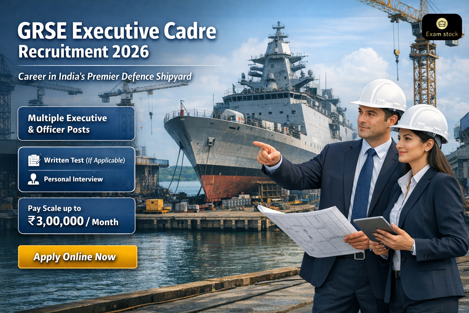 GRSE Executive Cadre Recruitment 2026