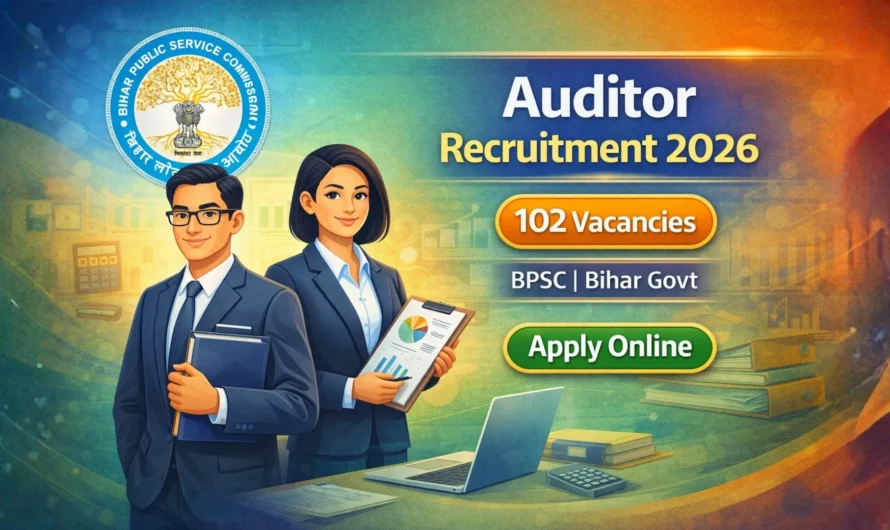 BPSC Auditor Recruitment 2026