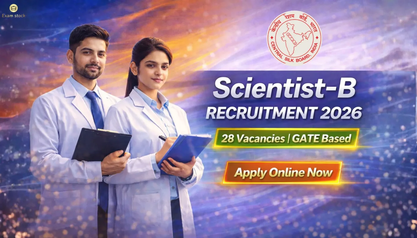 CSB Scientist Recruitment 2026