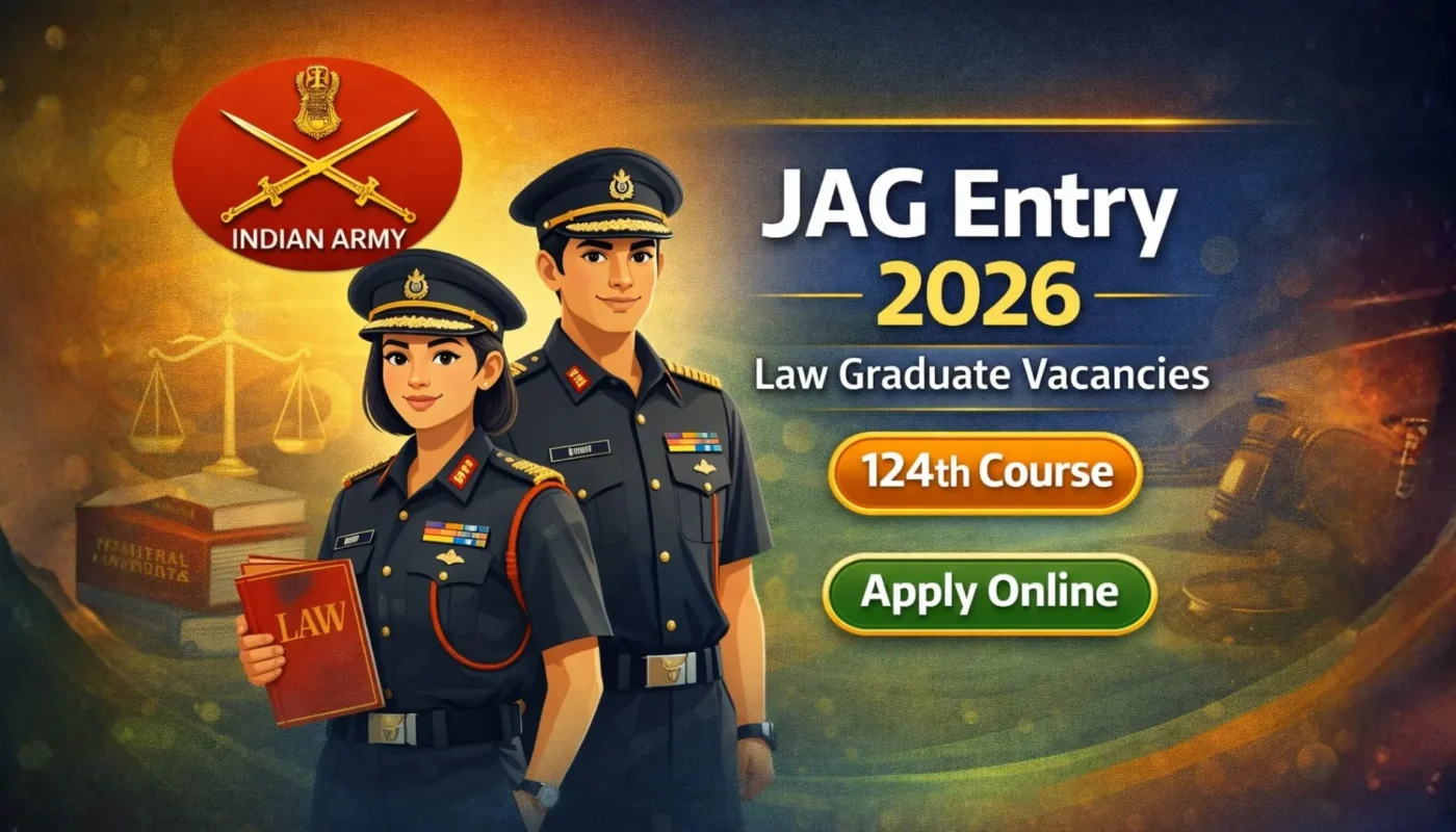 Indian Army JAG Entry 2026 (124th Course)